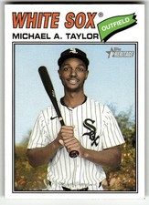 2026 Topps Heritage #45 Michael A. Taylor Chicago White Sox Baseball