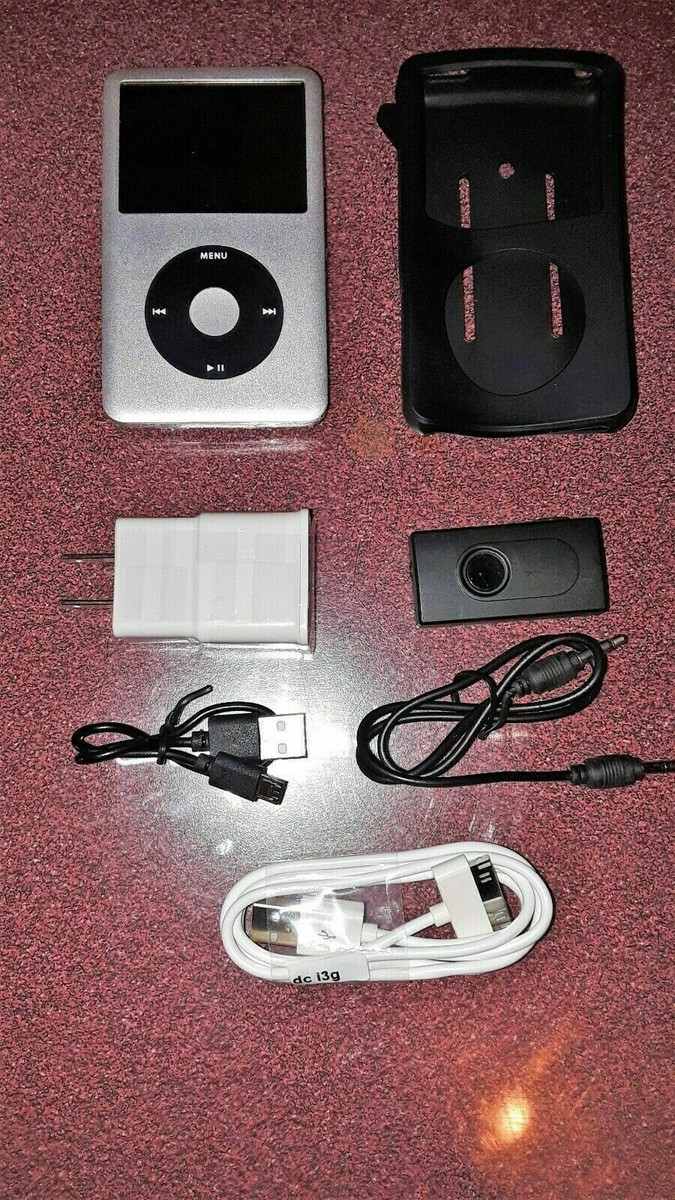 IPOD CLASSIC SILVER SD 512GB 6TH GEN ROCKBOX! METAL FACE! UNLIMITED TRACK!+BONUS | eBay IPOD CLASSIC SILVER SD 512GB 6TH GEN ROCKBOX! METAL FACE! UNLIMITED TRACK!+BONUS | eBay