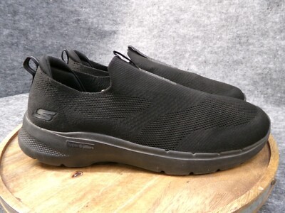 Skechers Men's Go Walk Black Comfort Slip On Shoes Sneakers