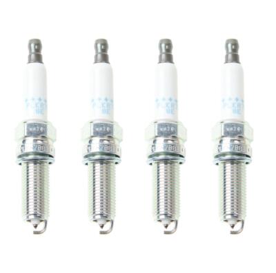 NGK Spark Plug Set (4 Pieces) (Laser Platinum) (Gap 0.040)