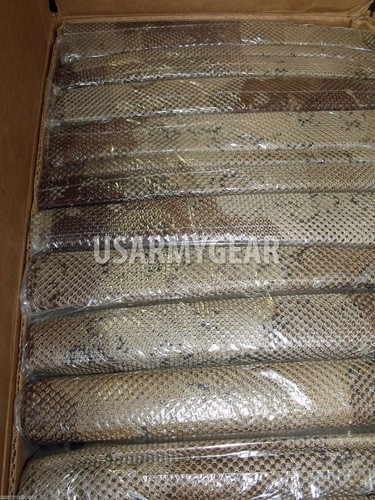 US USMC Army Desert Coyote Camo Netting 5 x 8 Ghillie Mesh Veil Cover Deer Blind - Picture 10 of 11