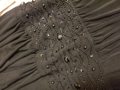 how to add beading to wedding dress Jessica Howard Dresses | Nwt Womensjessica Howard Silver Lace Mother Of The Bride Metallic Lace Dress | Color: Silver | Size: 8 main image 1