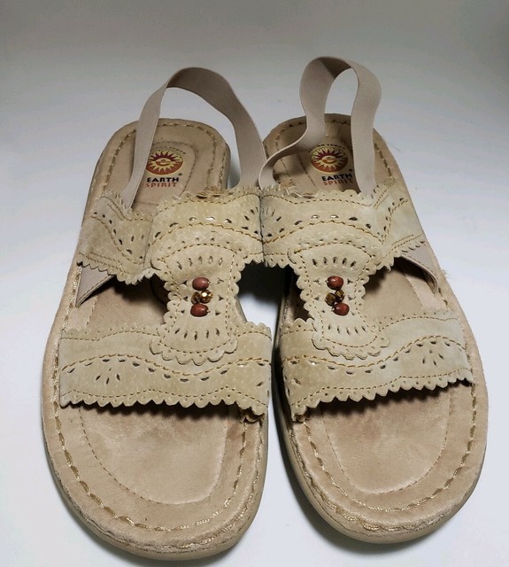 earth spirit sandals size 10