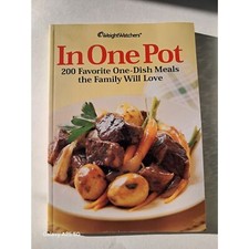 Weight Watchers In One Pot Cookbook Recipe Book 200 One Dish Meals Vintage 2003