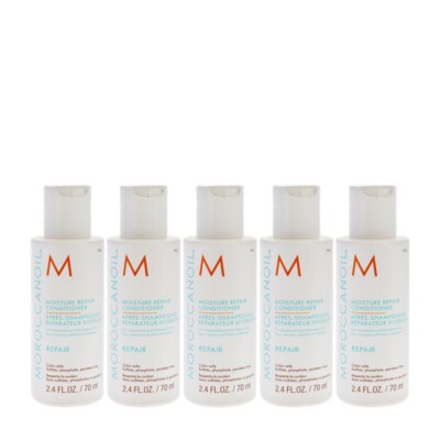 5 x Moroccanoil Moisture Repair For Weakened Damaged Hair Conditioner 70ml=350ml