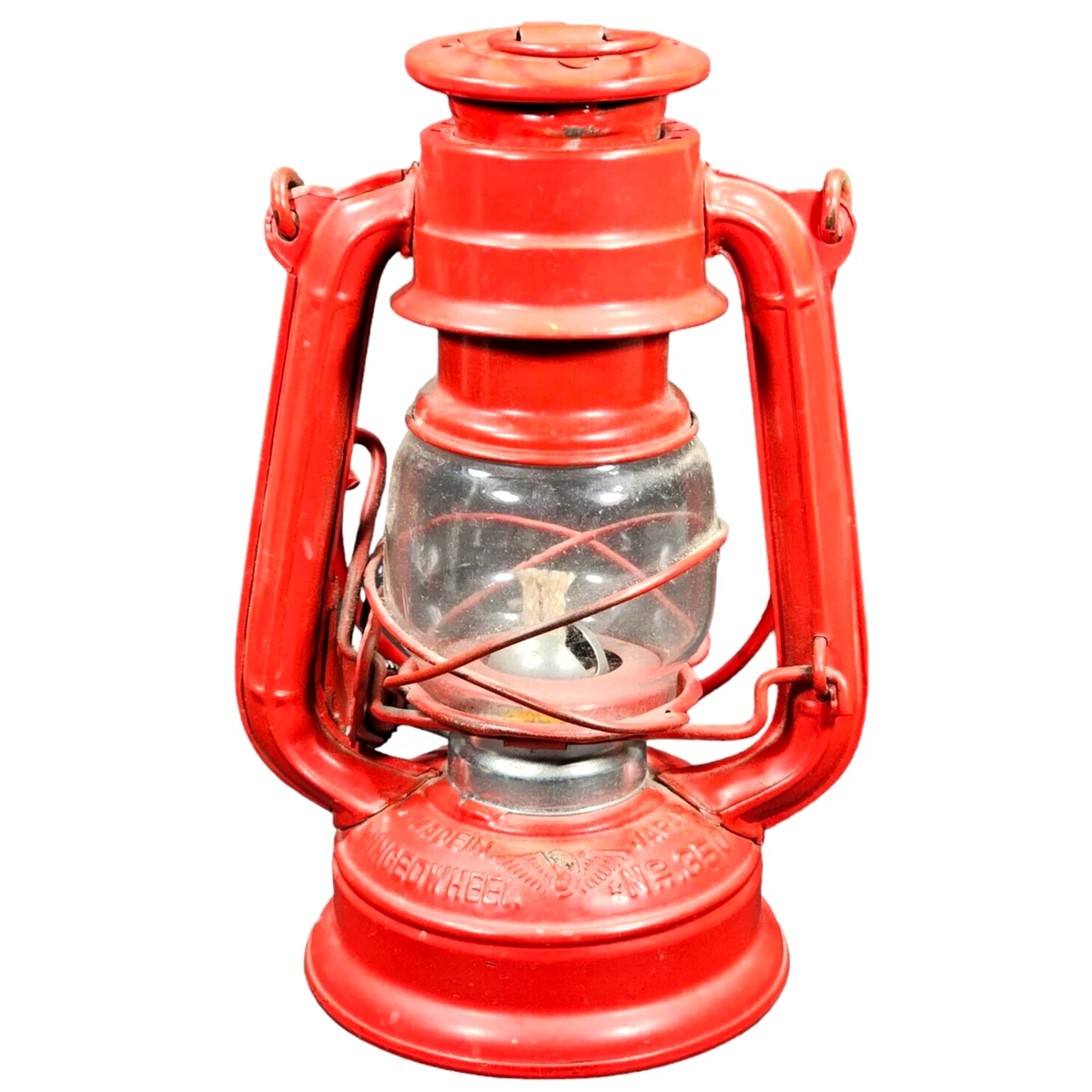 美品 別所ランプ レッド NO.350 WINGED WHEEL winged wheel lantern products for sale | eBay