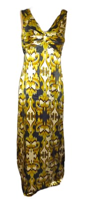 chinese dress ladies Ted Baker Women's Kinosei Printed Organza Maxi Dress with Neck Tie, Blue at  Amazon Women's Clothing store