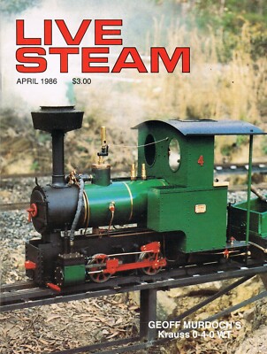 LIVE STEAM 4/86 HOSPITAL POWERHOUSES, SHAY, MIKADO, TANK LOCO, CHICAGO  STREETCAR