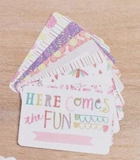 Project Life PLAYFUL Partial Core Kit 24-PK scrapbooking (24) 4x6 cards