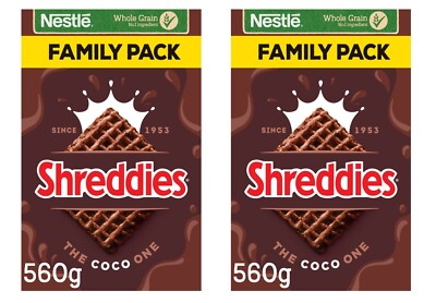 Nestle Coco Shreddies Family Pack 560g 2er Pack