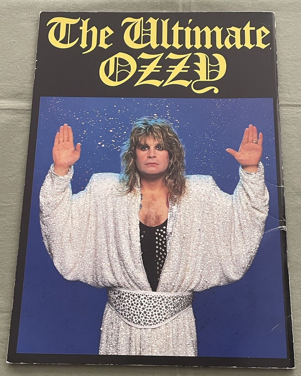 SET of 4! Ozzy Osbourne JAPAN TOUR BOOK x 4 BLACK SABBATH $0