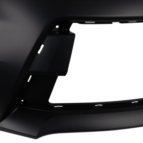 Front Bumper Lip Spoiler For 2014-2016 Toyota Corolla S - PU Black Splitter, 2-Piece, Adds Sporty Look
