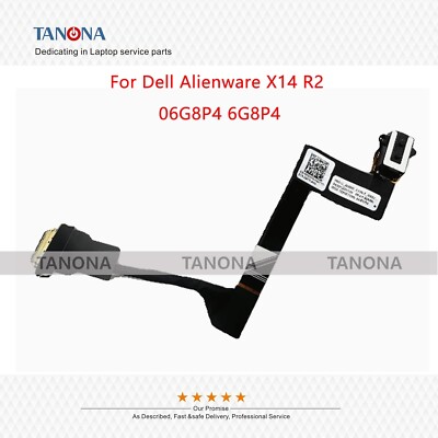 New 06G8P4 6G8P4 For Dell Alienware X14 R2 Audio Cable Wire Line Connector
