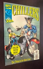 MARVEL CHILLERS Thing in Glass Case Novel (Comics 1997) -- Wolverine TPB Poster