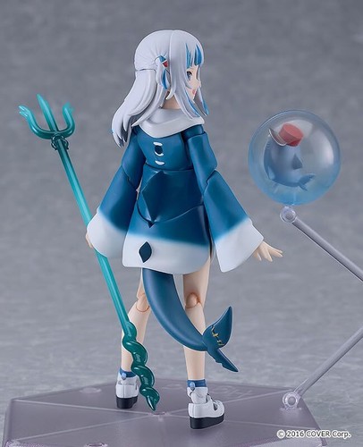 Hololive Production Gawr Gura figma Action Figure Max Factory Good Smile Company - Foto 7 di 10