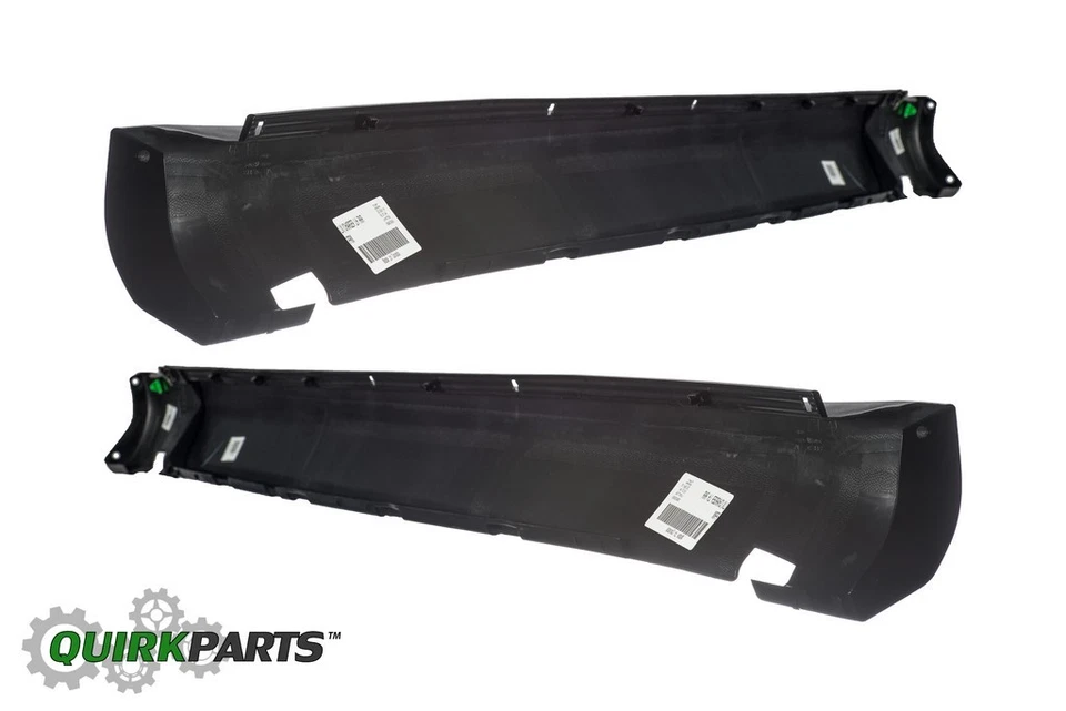 NUEVO CARGADOR DODGE MOLDURA BASCULANTE EXTERIOR LADO IZQUIERDO Y DERECHO MOPAR FABRICANTE ORIGINAL 06-10 Foto 3 de 4