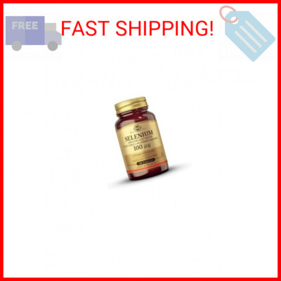Solgar Yeast-Free Selenium 100 mcg - 100 Tablets - Supports Antioxidant & Immune