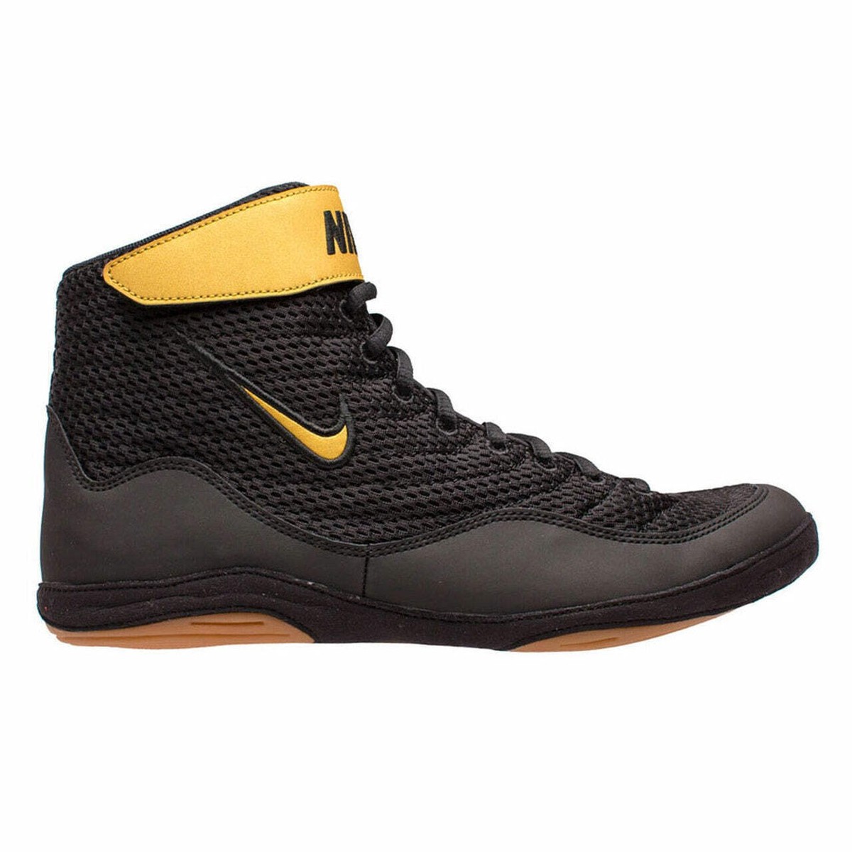Ringerschuhe NIKE Inflict Schwarz/Gold Wrestling, Ringsport