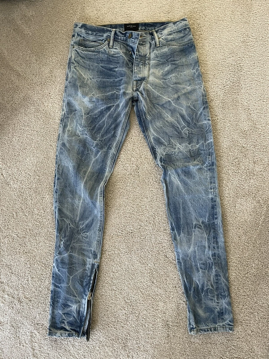 Fear of God Blue Slim Jeans for Men for sale | eBay