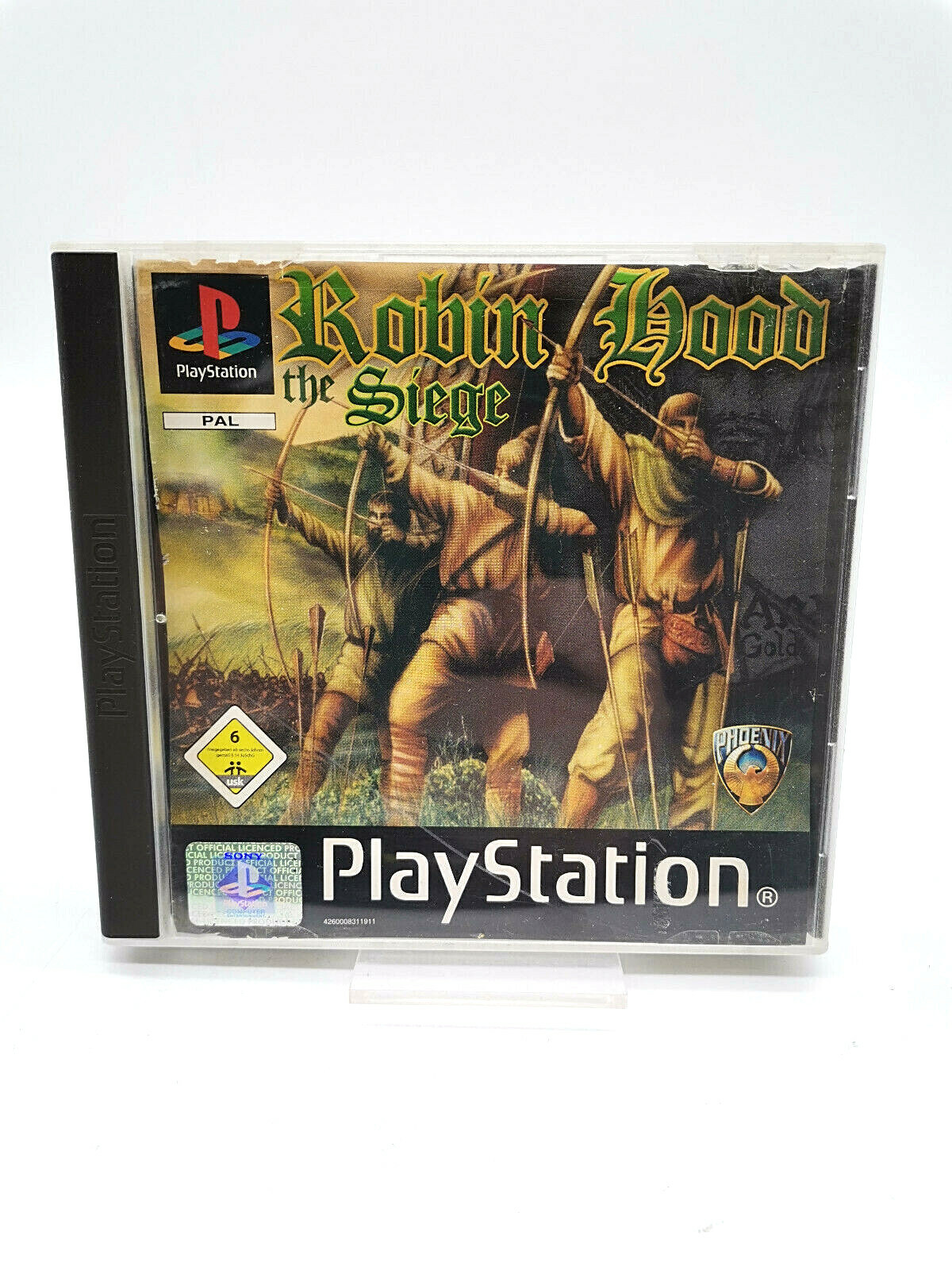 PS1 / PLAYSTATION 1 Jeu - Robin Hood: The Siege (Avec Emballage)(USK18) 11133124