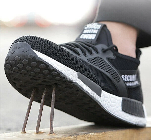 Safety Shoes Men Trainers Women Lightweight Ultra On Steel Toe Cap Work Shoes - Image 4 of 4