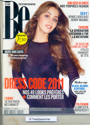BE Mag MARIE ENGEL CASTA_MICHELLE WILLIAMS_ADELE_BENOIT MAGIMEL_Mode Beauty  TBC