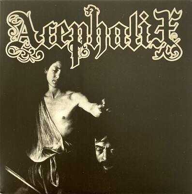 ACEPHALIX - S/T 7  HARDCORE PUNK WHITE VINYL POISON IDEA DEFIANCE FEMACOFFIN