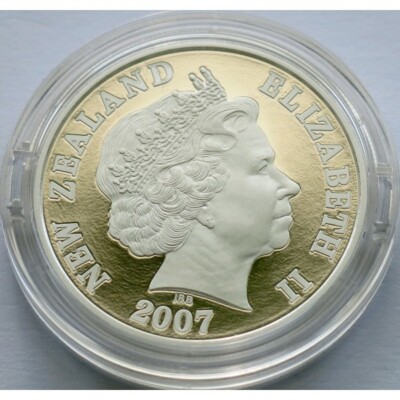New Zealand -2007 - 1 OZ Silver Proof Coin- Aoraki Mount Cook | eBay