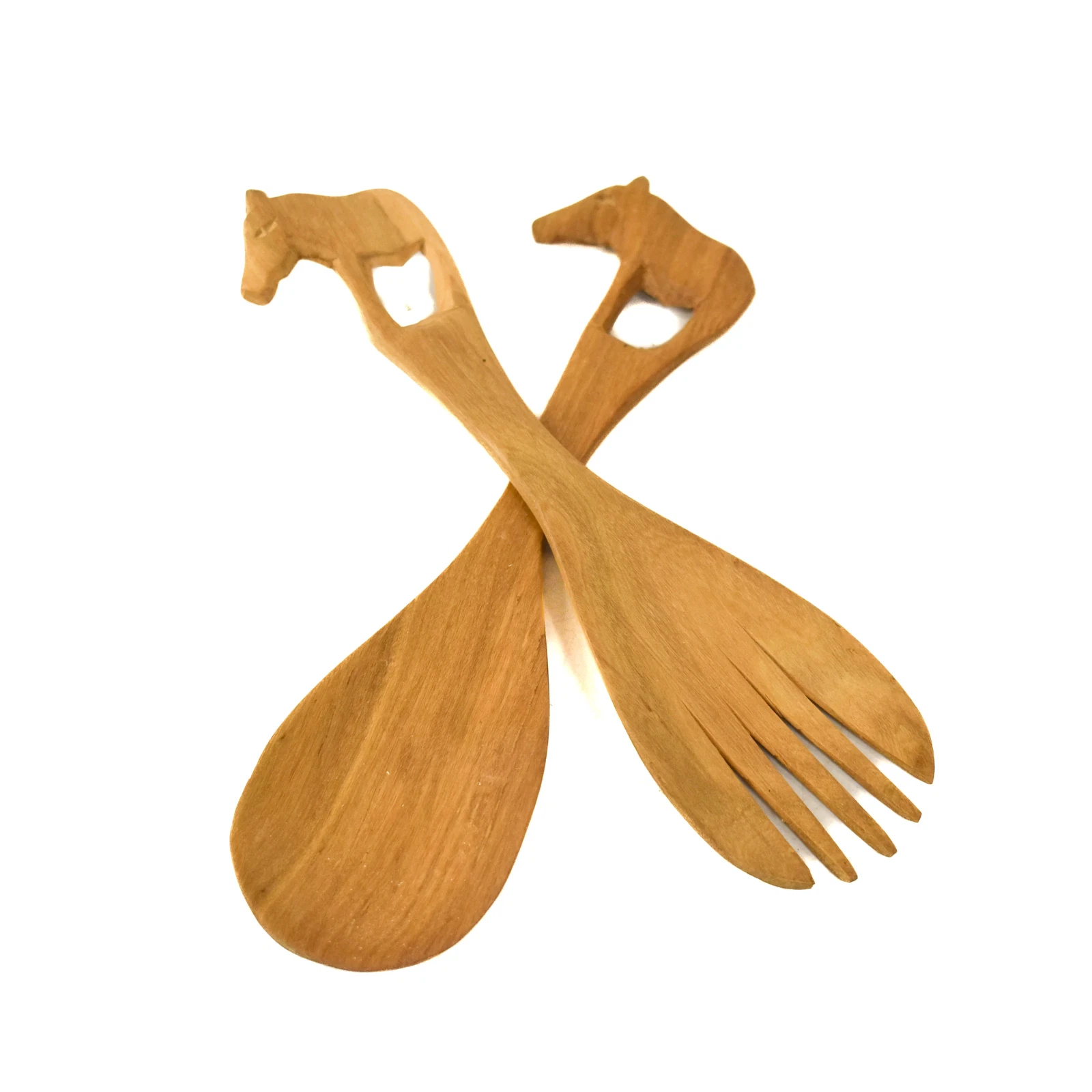 Carved Wood Serving Spoon Set Kenya
Opens in a new window or tab