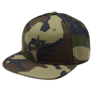 nike camo snapback