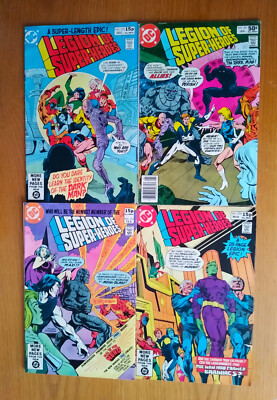 Legion Of Super-Heroes Konvolut Lot #270 271 272 273 Sehr guter Zustand 1981 DC Comics