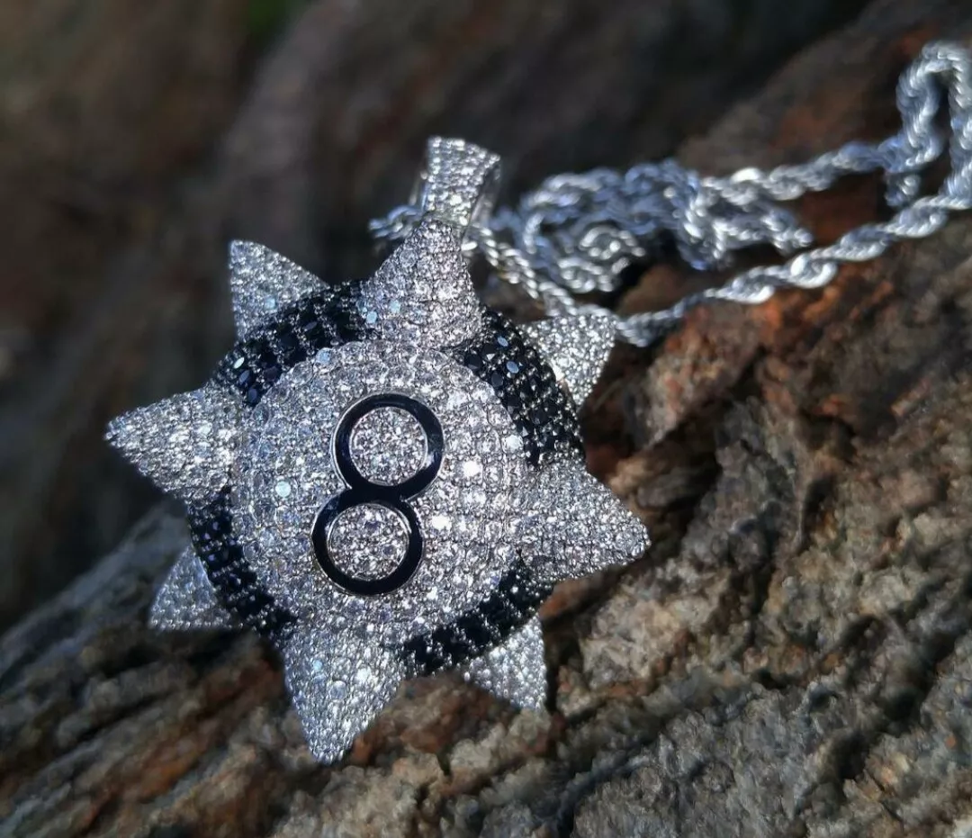 Spike ball best sale pendant