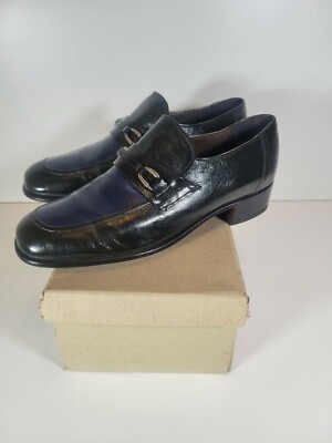靴 NOS 70s service shoe made by The Hanover VTG 70S NEW MENS 8 HANOVER MASTER FLEX BROWN OXFORD WINGTIP