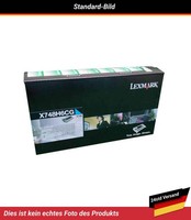X748H6CG Lexmark X748De Tonerkartusche Cyan