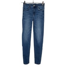 American Eagle Hi-Rise Jegging Next Level Stretch Skinny Jeans Blue Size 00