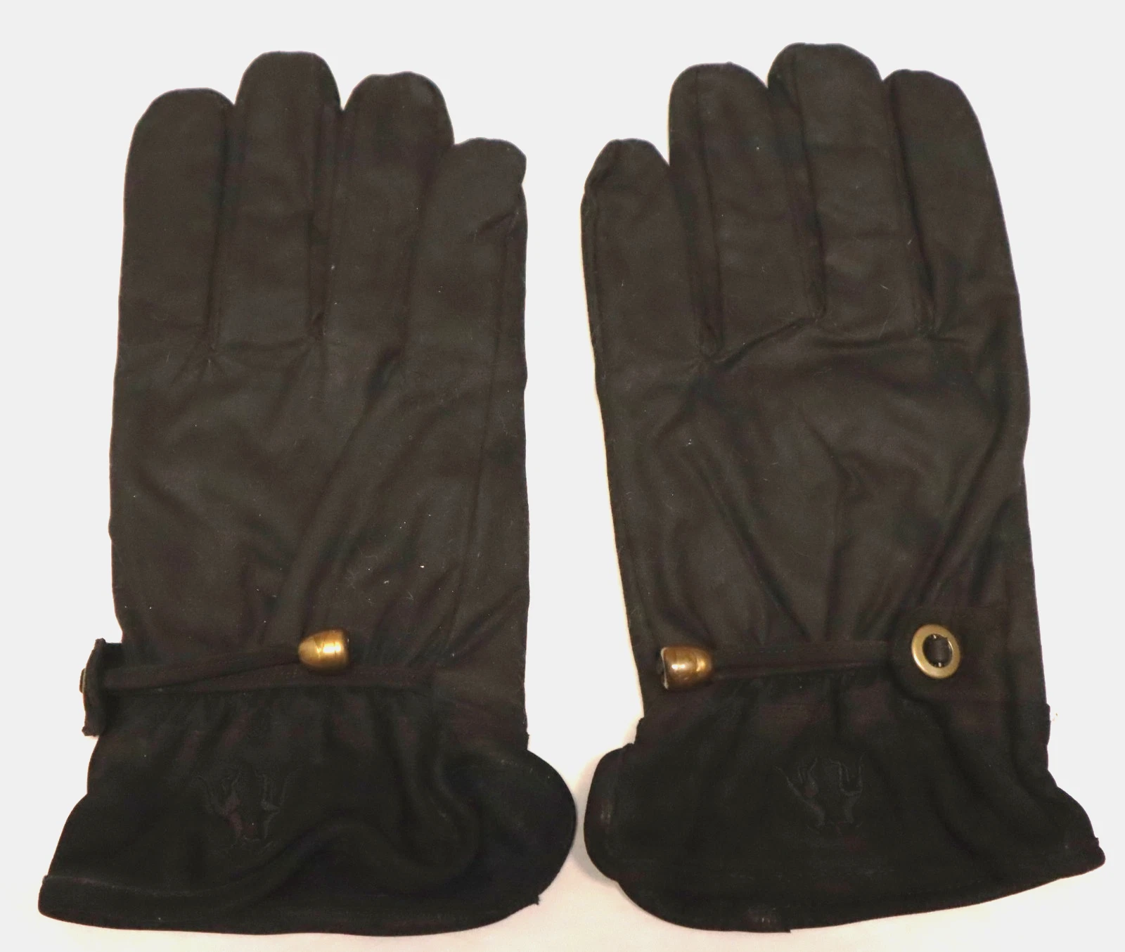 Genuine Leather 100% woven cotton wax impregnanted winter gloves 2XL (Australia)