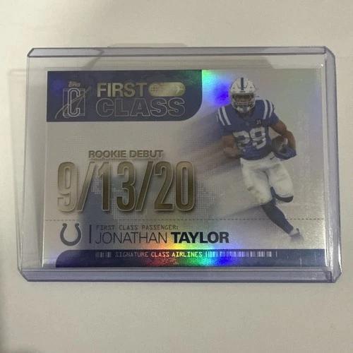 2025 Topps Signature Jonathan Taylor Base (RAW)