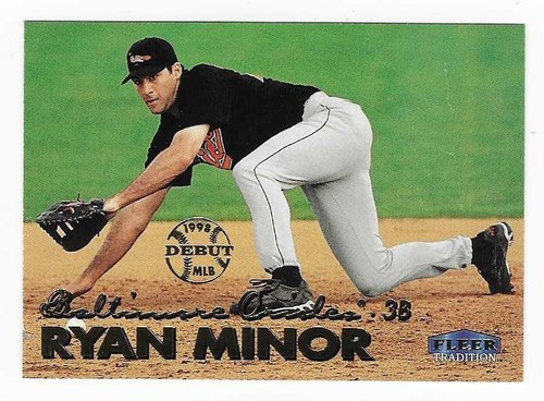 1999 Fleer Tradition Ryan Minor #182 card