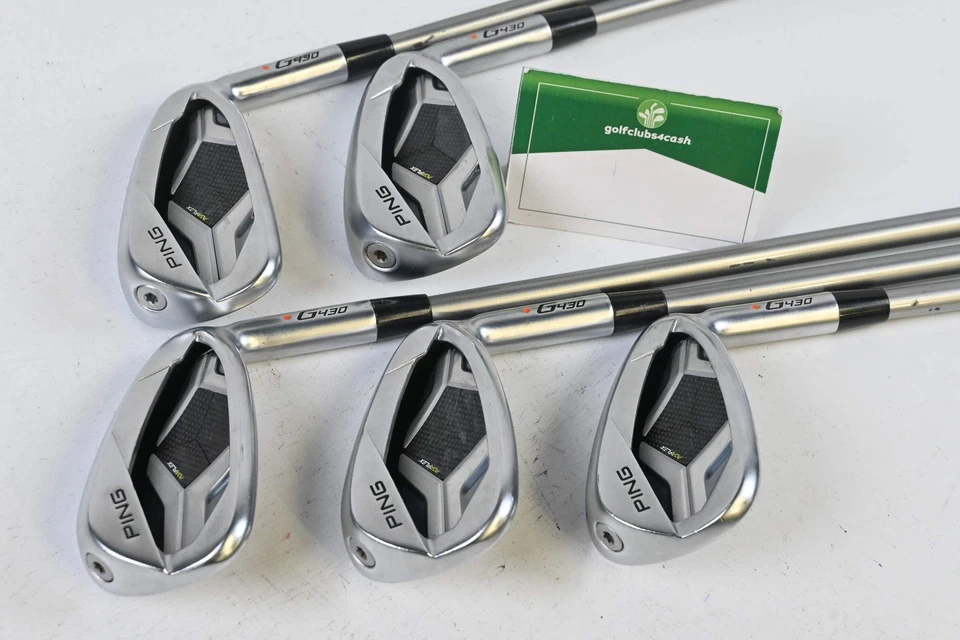 Ping G430 Irons / 7-PW+GW / Orange Dot / Senior Flex Ping Alta Quick 45 Shafts - Image 2 of 4
