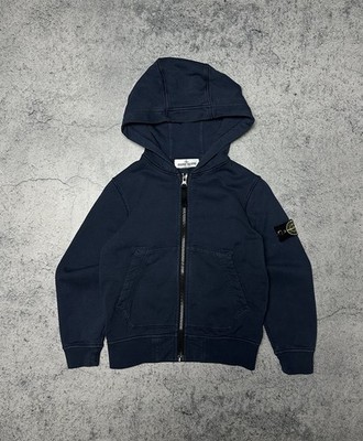Stone Island Junior Kids Boys Zip Hoodie 6years / 116cm