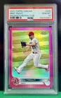 2022 Topps Chrome Mike Trout #200 Magenta Refractor /399 PSA 10 Gem Mint Pop 7