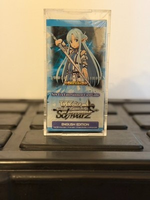 2017 Weiss Schwarz Sword Art Online SAO Re:Edit Booster Box Factory Sealed New