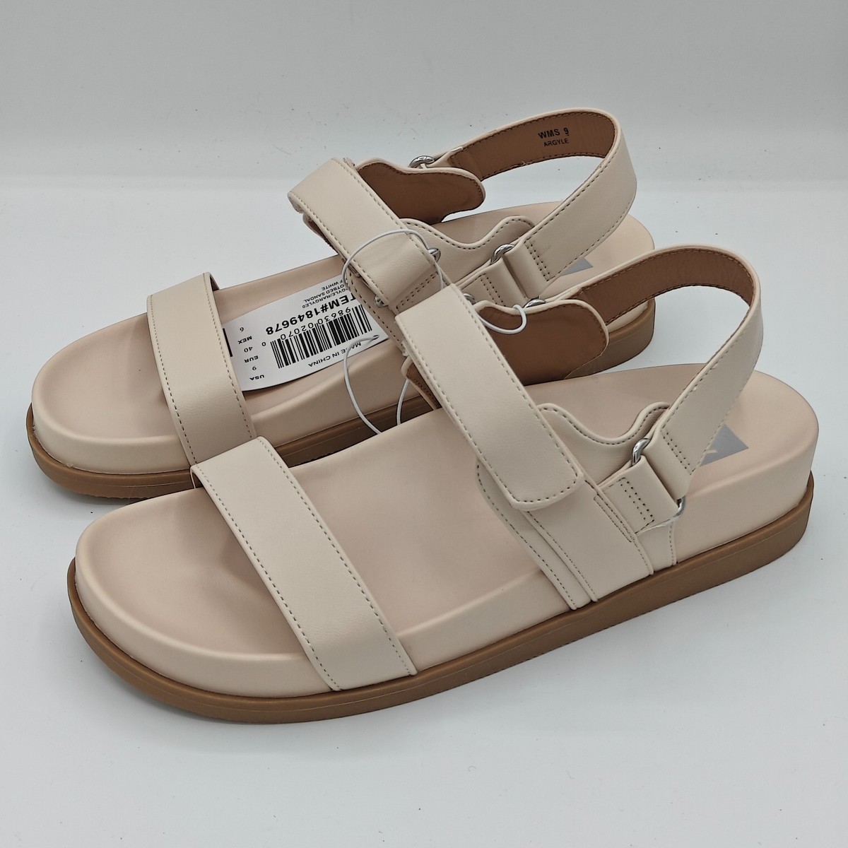 dv by Dolce Vita “Argyle” Style & Comfort Adjustable Strap Sandal