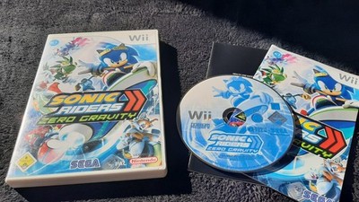 NINTENDO Wii Sonic Riders: Zero Gravity Komplett mit Anleitung CIB
