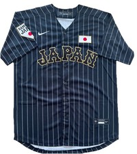 Shohei Ohtani WBC Japan Mens L Large Black Samurai Jersey RARE New LA Dodgers