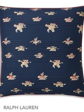 Ralph Lauren Grand Flora Decorative Throw Pillow Indigo Bouquets Linden Collect.