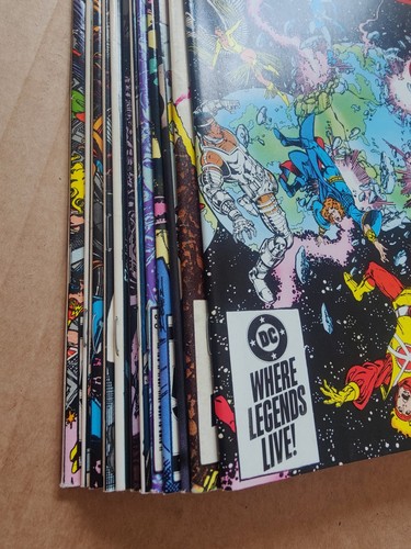 CRISIS ON INFINITE EARTHS #1-12 COMPLETE SET 1985 DC Wolfman George Perez - Picture 2 of 23