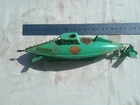 Old Nautilus Submarine Clockwork Tin Toy Made in England Sutcliffe Walt Disney