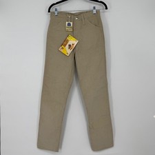 Vintage Wrangler Kids Tan Corduroy Lean Taper Fit Pants Size 16 NWT
