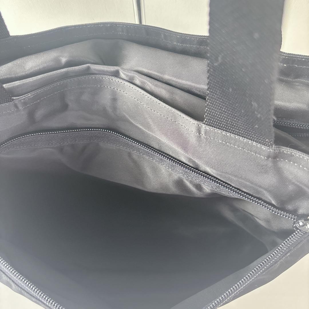 PRADA Black Nylon Shoulder Bag A4 Compatible for Commuting School Mom Bag thumbnail 10